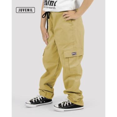 Imagem de Calça DR7 Street Cargo Juvenil - Caqui-Unissex