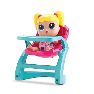 Imagem de Boneca Baby Buddies Coleção Cadeirão 23cm, Bambola