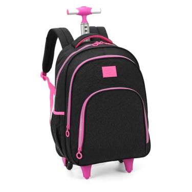 Imagem de Mochila com Rodinha, Up4you, G, Preto, Luxcel