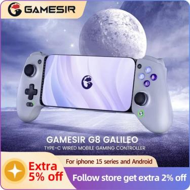 Imagem de Gamesir-gamepad g8 galileo para celular  controlador com efeito hall stick  para iphone 15