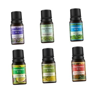Imagem de NOLITOY 6 Unidades perfume de vidro óleos essenciais oleos essenciais Óleo de árvore de chá óleo essencial feminino óleo essencial orgânico feminino solúvel em água Aromaterapia Senhorita
