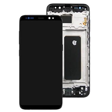 Imagem de SHOWGOOD 15.7 cm para Samsung Galaxy S8 Plus Display LCD Touch Panel Digitalizador G9550 G955A G955F G955F/DS G955FN Tela LCD com moldura (S8 Plus moldura rosa)