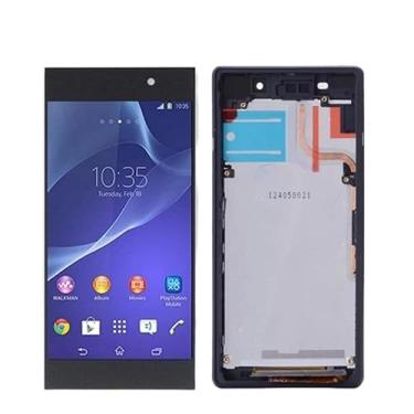 Imagem de SHOWGOOD LCD de 5,2 polegadas para Sony Xperia Z2 D6502 D6503 D6543 Display LCD com moldura de substituição para montagem de digitalizador de tela sensível ao toque (com moldura preta)