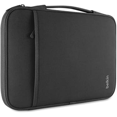 Imagem de Belkin Capa B2B064-C00 (capa de 13 polegadas) para laptops e Chromebook de 12 polegadas, compatível com iPad Pro e a maioria dos laptops/notebooks de 12 polegadas (preto)