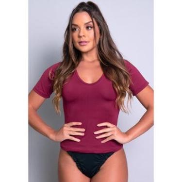 Imagem de Camisa Térmica Manga Curta Segunda Pele MVB Modas Feminina-Feminino