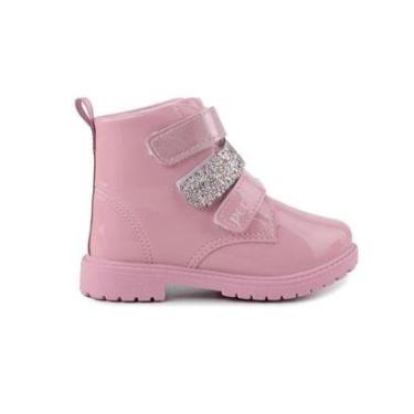 Imagem de Bota Infantil Feminina Klin Rock Rosa Candy - 1750-Feminino