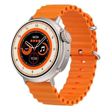 Imagem de Smartwatch Ultra 9 Pro Redondo Academia Fitness Mult-Funções Gps Nfc -