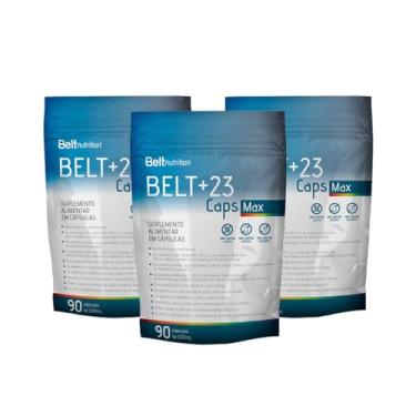 Imagem de 3x Belt + 23 Caps Max - 90 Capsulas - Belt Nutrition