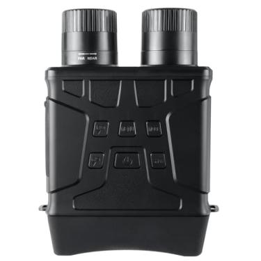 Imagem de WnewTools Dispositivo de binóculos de visão noturna, telescópio digital de caça, 850 nm, 1080p, HD, 5X, binóculos ao ar livre, dia e noite, uso duplo, 300 m