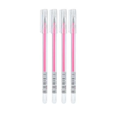 Imagem de Joucien 4 peças - 0,8 mm-8 cores iluminador branco delineador dourado mão design lápis de cor - realce rosa