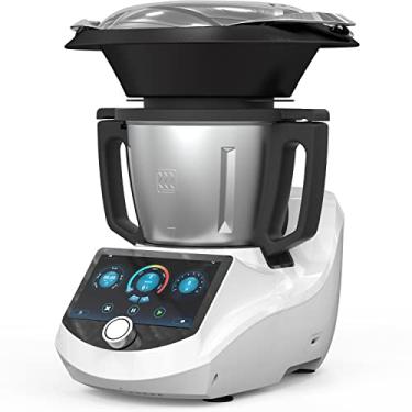 Imagem de Processador de alimentos inteligente ChefRobot UltraCook, máquina de cozinhar automática, capacidade de 3,5 L, mais de 600 receitas online, balança integrada, tela TFT de 7 polegadas, autolimpante