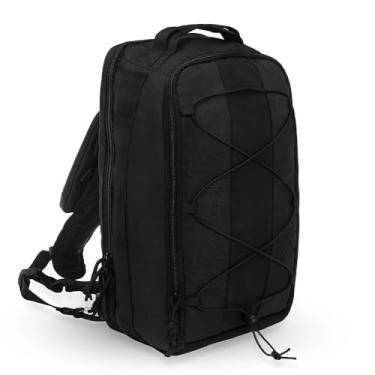 Imagem de Mochila Transversal Wolf Attack Maverick Preta - Ballistic Nylon Zíper Ykk®