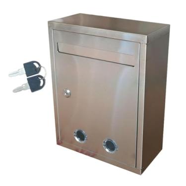 Imagem de Caixa de sugestões para votação, montada na parede, caixa de doação para dinheiro, para arrecadação de fundos, sugestões de feedback, votação