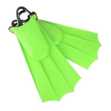 Imagem de Colaxi Barbatanas de mergulho, barbatanas de snorkel para pés, suprimentos de mergulho, equipamento de snorkel, barbatanas de natação para profissionais , Verde 25 a 30