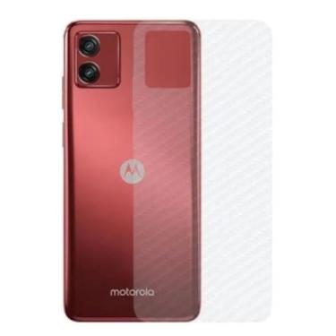 Imagem de Película Protetora De Fibra De Carbono traseira Para Motorola Moto G73