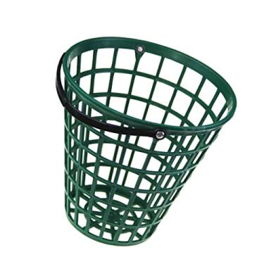 Imagem de de plástico para de golfe ao ar livre mantém o recipiente de equipamentos organizadores de baldes de armazenamento de de golfe, Segure até 75 bolas