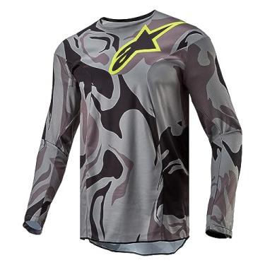 Imagem de Alpinestars 3761224-9115-2GG: Camiseta tática de corrida cinza fundido/camuflagem/ímã 2X