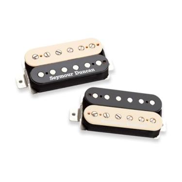 Imagem de Seymour Duncan Conjunto de pescoço e ponte Hades Gates – Zebra