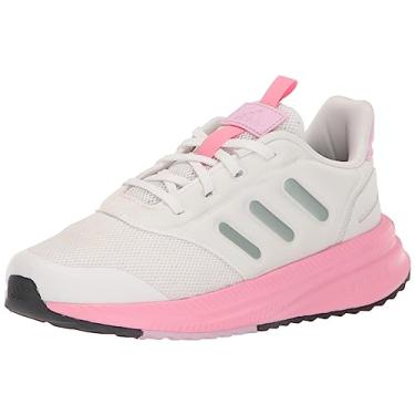 Imagem de adidas Tênis infantil X-PLR Phase, Branco/Cinza Mágico Met/Bliss Lilás, 18