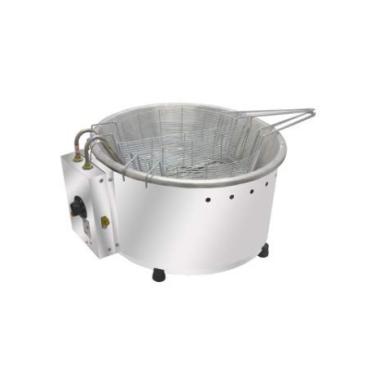 Imagem de Tacho Fritador Elétrico Pequeno 3 Litros Inox Tep - Venâncio