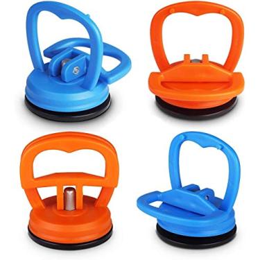 Imagem de GANGZHIBAO 4 peças de ventosas resistentes - Ferramenta de reparo de ventosa extrator de amassados para iMac, computador, MacBook, iPhone, ferramenta de abertura de remoção de tela LCD para removedor