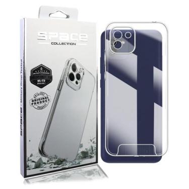 Imagem de Capa Capinha Case Space + Película De Privacidade Compatível Galaxy A0