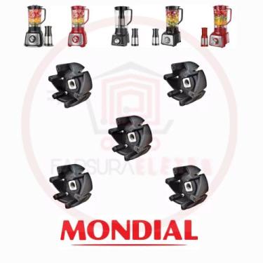Imagem de 5x Arraste do Copo Liquidificador Mondial L99 / L850 / L900 / L1000 / 