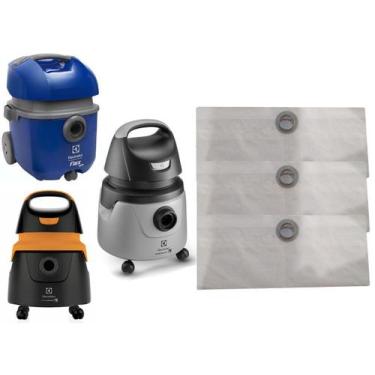 Imagem de Kit Com 12 Sacos Descartáveis Aspirador Pó Electrolux Flex A10n1 Smart