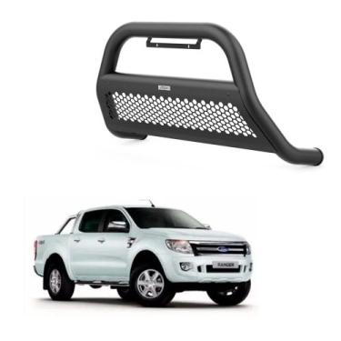 Imagem de Quebra Mato Ranger 2020 2021 2022 Com Grade Preto - Bepo