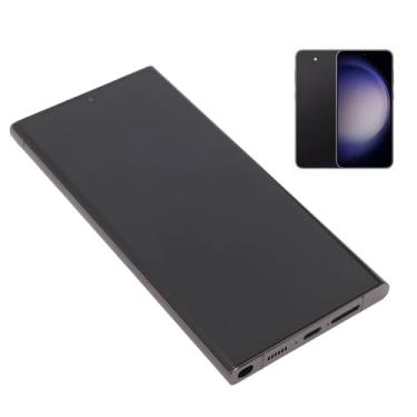 Imagem de Tela OLED para S23 Ultra 5G SM S918U, Conjunto Digitalizador de Tela de Toque Com Função de Moldura e Impressão Digital, Kit de Substituição de Tela de Telefone