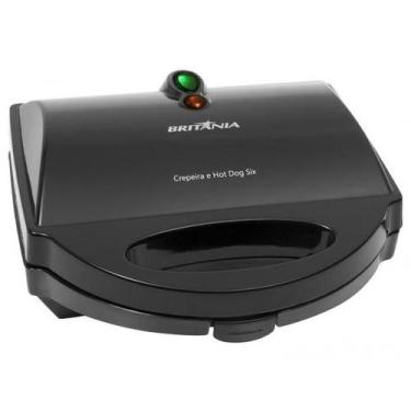 Imagem de Máquina de Crepe e Hot Dog Britânia Six, 6 Crepes, Preta - BRITANIA, 2