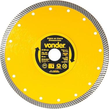 Imagem de Disco Diamantado 230Mm Turbo - Vonder