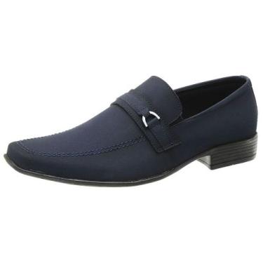 Imagem de Sapato Social Masculino Simples Básico Esporte Fino Liso - Mr try shoe