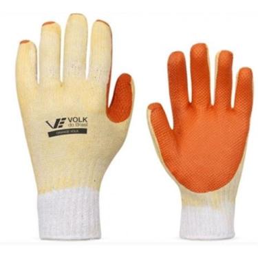 Imagem de Luva de segurança proteção orange Volk epi com ca