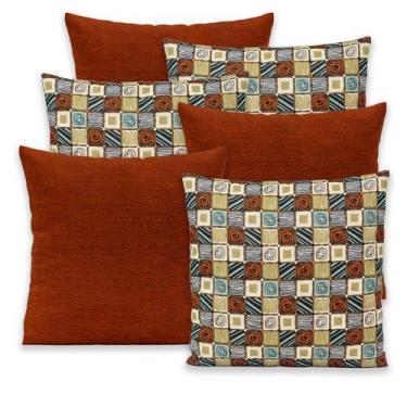 Imagem de Kit 6 Capas de Almofada c/ Zíper 40x40cm Gorgurinho - Dryka Enxovais, 