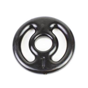 Imagem de Anilha 01kg Vazada Revestida Emborrachada Peso Musculação Academia JFI