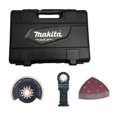 Imagem de Multiferramenta Cortadora Oscilante Makita 110v Kit E Maleta