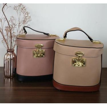 Imagem de Necesserie com detalhes ideal para maquiagem - Santa moda