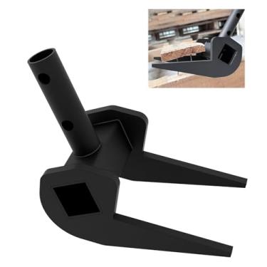 Imagem de VANROUG Ferramenta de destruição de paletes, ferramenta de remoção de placa de deck industrial resistente, barra de trituração sem alça, disjuntor industrial para remover ou derrubar madeiras