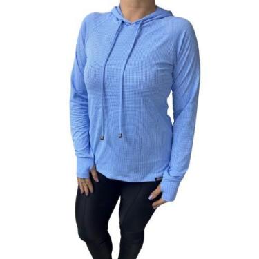 Imagem de Blusa Dry manga longa fitness capuz e dedinho - DisciplinaMF, Fúcsia, 