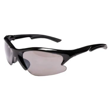 Imagem de JiMarti Óculos de sol com armação Triad TR90 JM22 com 3 conjuntos de lentes, Preto, unisex