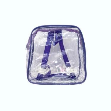 Imagem de MINI mochila LÍLAS infantil transparente cristal escola viagem lanchei