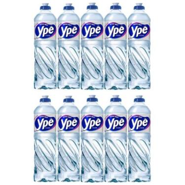 Imagem de Detergente Liq. Ypê Clear - Kit/c 10 unids de 500ml cada