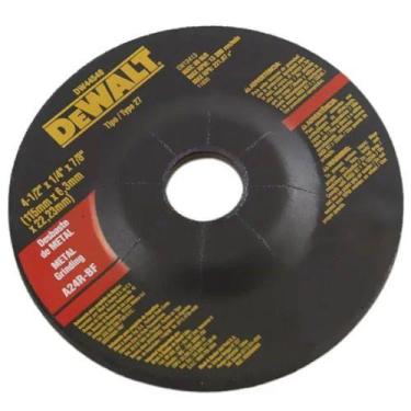Imagem de Disco de Corte Desbastada 04.1/2"" x 1/4"" x 7/8"" Para Metal Dewalt -