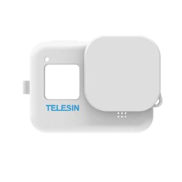 Imagem de Capa de Silicone para GoPro Hero 8 Black + Cordão + Tampa - Telesin, B
