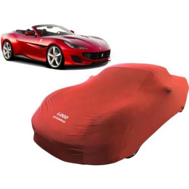 Imagem de Capa Para Cobrir Carro Reforçada Ferrari Portofino - Mz, Vermelha