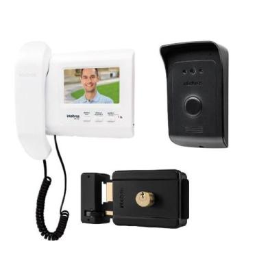 Imagem de Video Porteiro intelbras e fechadura fx 500