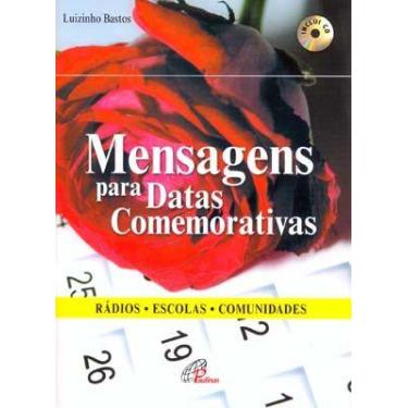 Imagem de Livro - Mensagens para datas comemorativas (inclui CD)