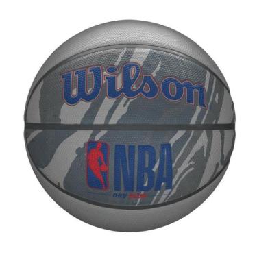 Imagem de Bola De Basquete NBA DRV Plus Size 7 Wilson, Cinza