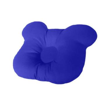 Imagem de Travesseiro Cabeça Chata Bebê Plagiocefalia Urso Anatômico Happy Line 